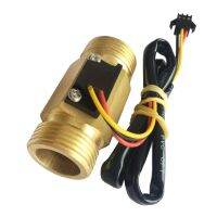 Brass- Water Flow Sensor Switches G3/4 Hall Effect Meter-Control DC5-15V