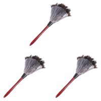 【Ready Stock&amp;COD】3X Ostrich Cleaning Feather Duster Ostrich Duster Ostrich Feather Duster Soft Feathers Duster From Furniture to Fan