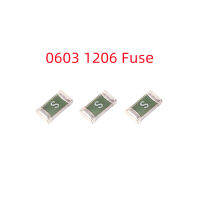 One-Timeฟิวส์SMD 0603 1608 1206 3216 0.25A 375MA 0.5A 0.75A 1A 2A 3A 4A 5A 6A 7A 8A 10A Fast-ActingเซรามิคSurface Mountฟิวส์-hexinge