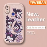 YIWESAN เคสสำหรับ Vivo V11i V15 Pro เคสลายการ์ตูนนำโชคบางนุ่มหนังเคสโทรศัพท์มีลายดีไซน์ใหม่ฝาปิดด้านหลังเลนส์เต็มรูปแบบเคสป้องกันกล้องเคสกันกระแทก