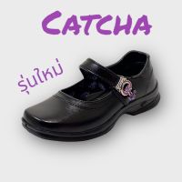 รองเท้านักเรียนหญิงหนังดำ แคทช่าCatcha รองเท้านักเรียนรุ่นใหม่