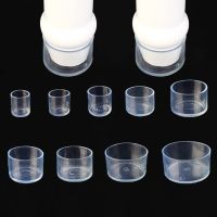 ✳ 8Pcs Non-Slip Chair Legs Caps Transparent PVC Round Table Chair Foot Cover Thicken Furniture Floor Protector Pads Leveling Feet