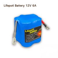 Lifepo4 battery12V 6A แบตเตอรี่ สำหรับสตาร์ท รถมอเตอร์ไซค์ แบตลิเธียมฟอสเฟต ใช้กับรถมอเตอร์ไซค์