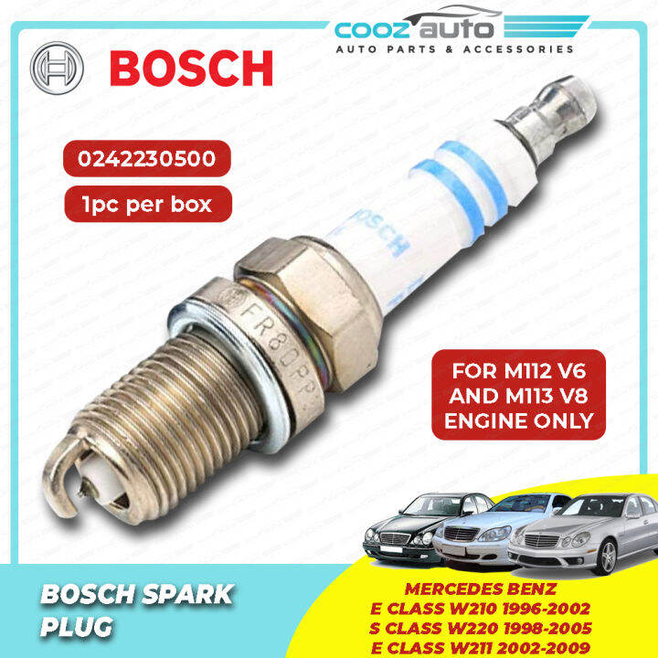 Bosch Mercedes-Benz E-Class W210 W211 S-Class W220 M112 M113 Spark Plug ...