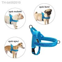 ✳ 1pc Blue No-Pull Dog Harness Reflective Adjustable Pet Harness with Padded Vest for Small and Medium Dogs