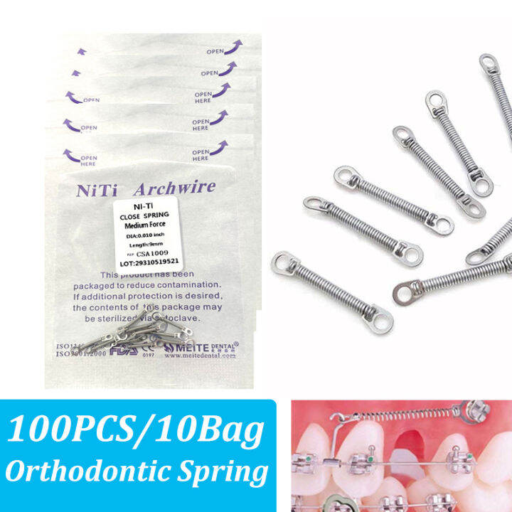 100PCS Dental Orthodontic Spring Close Coil Spring Constant Force Lazada PH