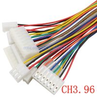 5PCS CH CH3.96 2/3/4/5/6 Pin Female Housing Plug Connector with Wire 22AWG 20cm 2p/3p/4p/5p/6p 3.96MM Single head tinned Cable