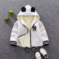 Winter Baby Boys Thick Woolen Tops Infant Kids Boys Topwear Jackets Clothing Children Outerweat Jacket Coat