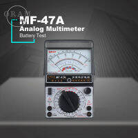 OXG MF-47A มัลติมิเตอร์อนาล็อก DC/AC Current Meter ค้างคาวแบตเตอรี่ทดสอบ Multite Ster