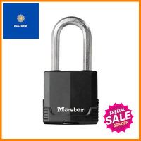 กุญแจลูกปืนหุ้มไวนิลคล้องคอยาวเหล็ก MASTER LOCK รุ่น M515EURDLH ขนาด 51 มม. สีดำ **สามารถออกใบกำกับภาษีได้ค่ะ**