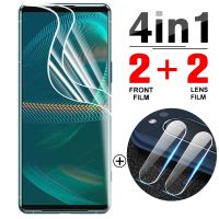 4 in 1 Hydrogel Film For Sony Xperia 5 iii Camera amp; Screen Protector films for Xperia 1 5 10 II III Protective film not glass