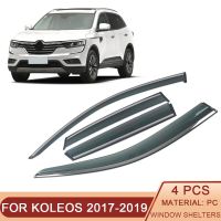 สำหรับ RENAULT Koleos 2017 2018 2019ที่บังแดดหน้าต่างรถที่กันฝนชีลด์ที่บังแสงกระจกรถที่บังแดดที่กำบังสติกเกอร์ Lis Pigura