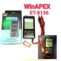 มัลติมิเตอร์ WINAPEX ET8136 Digital multimeter ดิจิตอลมัลติมิเตอร์ มิเตอร์วัดไฟ