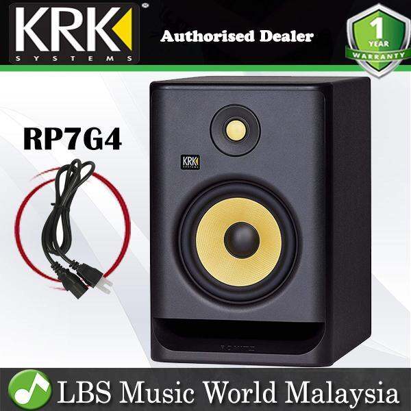 KRK RP7G4 Rokit Powered 7 Generation 4 Active Studio Monitor Speaker ...