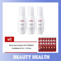 Sewa Age White Serum เซรั่มเข้มข้นสูตรผิวเปล่งประกาย กระจ่างใส คืนความอ่อนเยาว์ (40 ml. x 3 ขวด) แถมฟรี เซว่า น้ำโสมเซว่า ขนาดทดลอง (8 ml. x 18 ซอง)