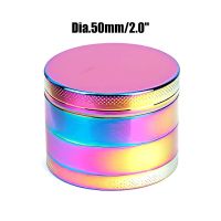 4 Layers Mini Cute 40mm Pepper Pot Spice Mill Zinc Alloy Metal Dry Herb Smoke Cigarette Grinder Accessory Herbal Cutter Grinder