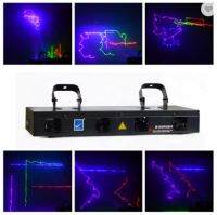 Big dipper B102/4RGB 4 เลนส์ RGB dmx ควบคุมเสียงเปิดใช้งานดิสโก้ไฟบาร์เวทีเลเซอร์ไฟ Control sound activated disco lights beam bar laser stage lights