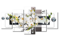 Huacan Diamond Painting 5pcsset Flowers Full Square Diamond Embroidery Multi-picture DIY home decoration