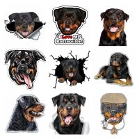 【LZ】✕▨﹉  Rottweiler cão 3d adesivo de carro decoração à prova d3d água mala caminhão da motocicleta acessórios do carro premium qualidade vinil adesivo cola