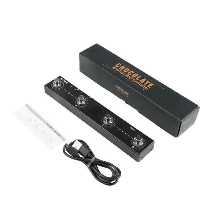MVave Chocolate Bt Wireless Midi Controller Midi System for Bias Fx 2