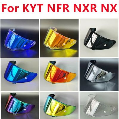 KYT หมวกกันน็อคหมวกกันน็อคเลนส์ป้องกันสำหรับ KYT NFR NX หมวกกันน็อคเต็มรูปแบบอุปกรณ์เสริมรถจักรยานยนต์ Capacete KYT หมวกเปิด Cascos Para Moto