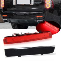 2x Rear Bumper Reflector Light LED Tail Brake Driving Reverse Turn Light For Land Rover L322 2003-2012 /Freelander 2 / LR2 08-13