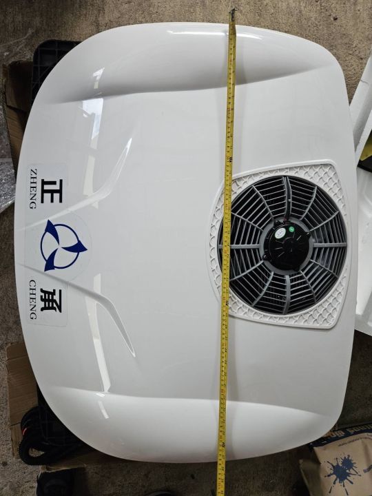 airdome-สีขาว-24v-สำหรับรถบรรทุก-รถเทลเลอร์-รถแคมปื้งคาร์-จอดนอน