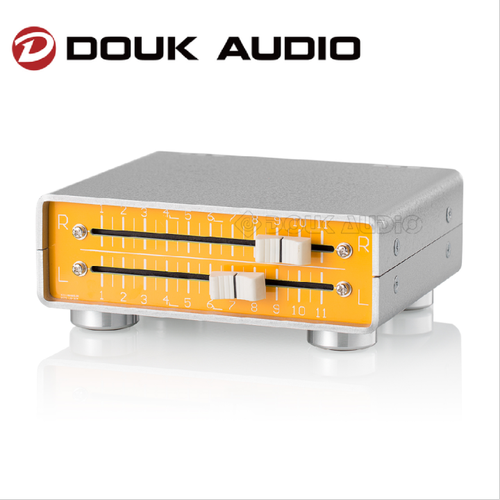 Douk Audio HiFi Stereo Passive Preamp Lossless Audio Preamplifier with