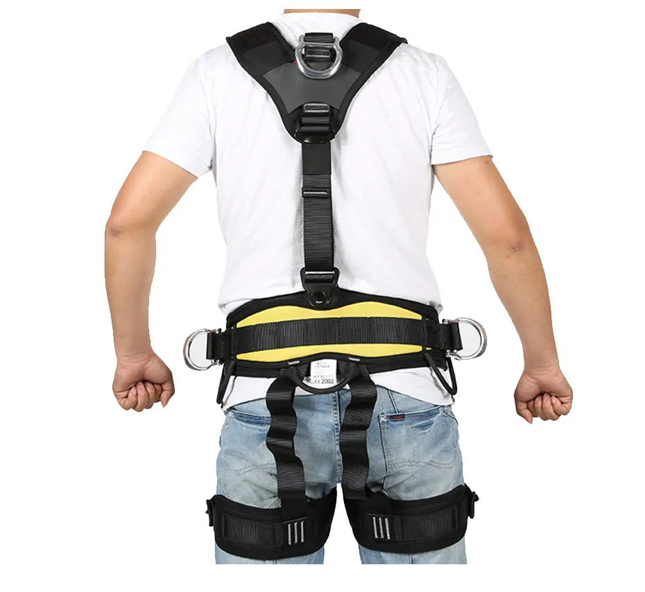 Climbing Harness Full body Seat Belt，150kg Load Bearing Outdoor Full/half  Body Safety Rock Climbing Tree Rappelling Harness Seat Belt Lazada PH