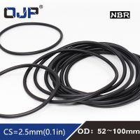 10PC/lot Rubber NBR O OD52/55/60/62/65/70/75/80/85/90/95/100x2.5mm O-Ring Gaskets Washer 【hot】