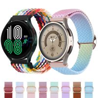 Braided Solo Loop strap for Samsung Galaxy watch 4/5/3/classic/active 2 22/20mm bracelet Huawei/Amazfit Gtr/GTS 4-3-pro-2e band