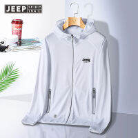 JEEP SPIRIT เสื้อผ้าป้องกันแสงแดดในฤดูร้อน,เสื้อผ้าสำหรับคนรักผิวกลางแจ้งแห้งเร็วบางสำหรับทั้งหญิงและชาย