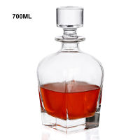 1Pcs Whisky Glass Bottle Wine Decanters 500ml 700ml 750ml 900ml Top Grade Brandy Vodka Gin Rum Glass Cup As Gift For Man