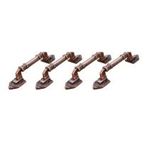 4 PCS Antique Handles with Screws Kitchen Cabinet Handles Drawer Pulls Furniture Door Pull DIY Hardware