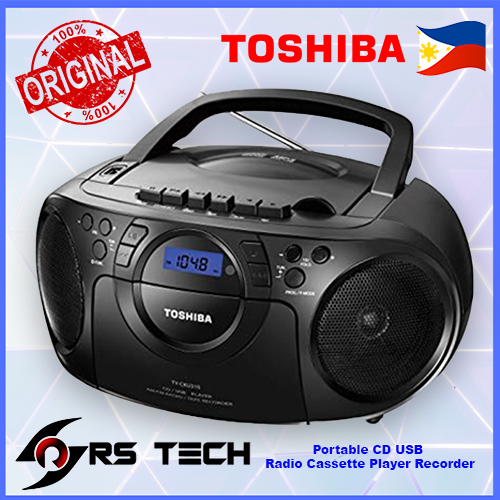 TOSHIBA Portable CD USB Radio Cassette Recorder TYCKU310 Lazada PH