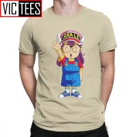 Arale Mens T Shirt Dr Slump Toriyama Anime Manga 90S Cute Robot 80S Tshirt Pure Cotton