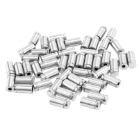 250 Packs Sign Standoff Screws Advertising Screws Stainless Steel Wall Standoff Mounts Glass Acrylic Nail (1/2 x 1 Inch)