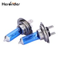 Herorider 2pcs H7 Xenon Halogen Low Beam Light Bulbs Auto HeadLight Bulb 5500-6000K 12V 55W Parking H7 Car Styling For chevrolet