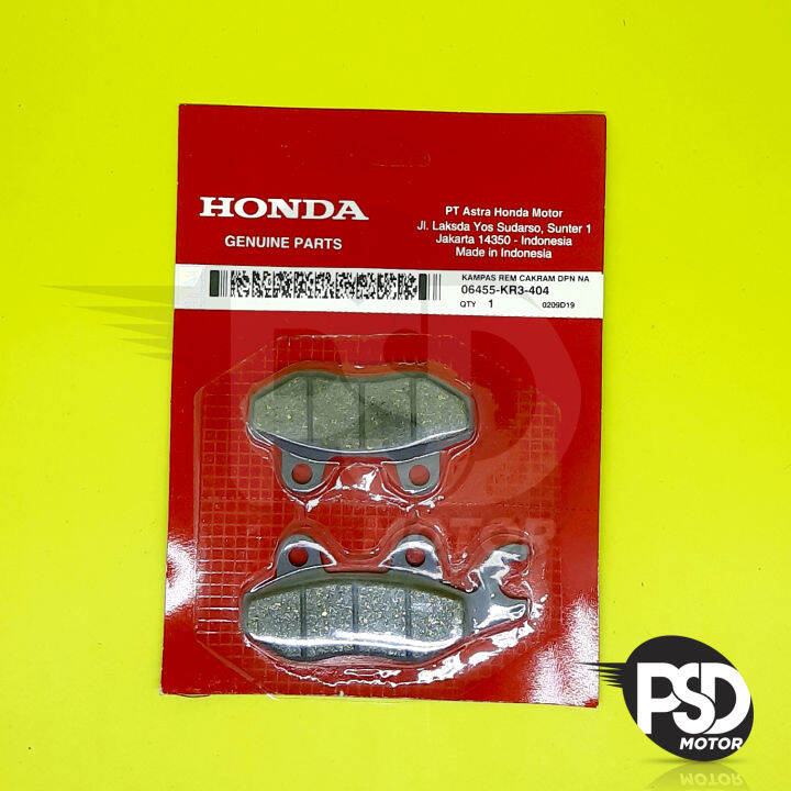 kampas rem depan supra x 125 - kampas rem depan honda karisma , cs1