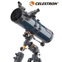 Celestron 130EQ แอสโตรสเตอร์มืออาชีพ130มม. F/5กล้องโทรทรรศน์ดาราศาสตร์สะท้อนแสงแบบนิวตันพร้อมตัวยึดเส้นศูนย์สูตรแบบแมนนวล CG-3