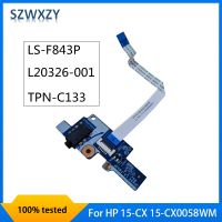 SZWXZY For HP 15-CX TPN-C133 15-CX0058WM 15-CX0056WM Audio Board With Cable LS-F843P L20326-001 100 Tested Fast Ship