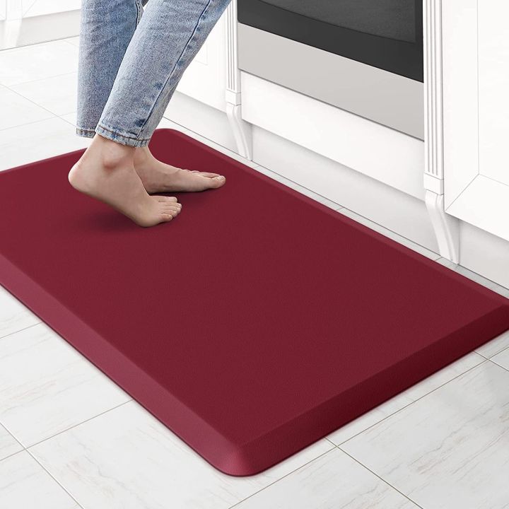 2Pcs Kitchen Floor Mat Anti-Fatigue Non Slip Cushioned Kitchen Thick Absorb  Rug
