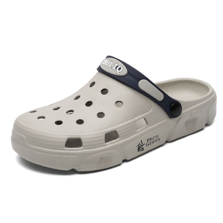 ขายดีที่สุด-ioztt2023-boy-sandals-hole-shoes-rubber-lovers-garden-skid-beach-flat-slippers