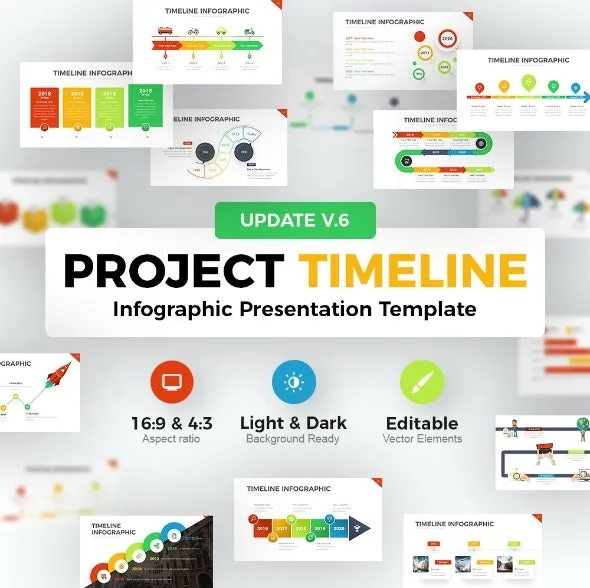 timeline for powerpoint template