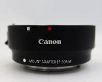 Canon EF-EOS M Electronic Auto Focus Lens Adapter for Canon EOS-M Mount Cameras to EF EF-S Lenses สภาพใหม่ การทำงานเต็ม​ระบบ​