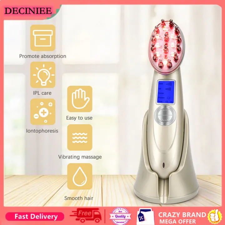 Electric Laser Hair Growth Comb Anti Hair Loss Massage Therapy Infrared