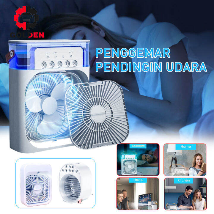 Kipas Pendingin Mini Ac Portable Air Cooler Mobil Dan Ruangan Ac Kipas