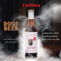 Castown craft soda คราฟต์โซดา คาสทาวน์ รส รูทเดย์ รูทเบียร์ 265 มล. 1 ขวด