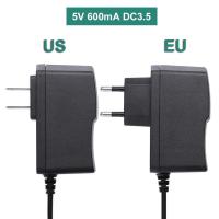 【Thriving】 SASTI DEALS พลังงานสำหรับการแปลงชุดเครื่องชาร์จอะแดปเตอร์เราเตอร์5V สลับ600mA DC3.5x1.35ไฟฟ้า0.6A