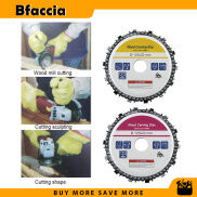Bfaccia 5inch răng Đĩa xích khắc gỗ đĩa đôi răng cưa chống Kickback khắc